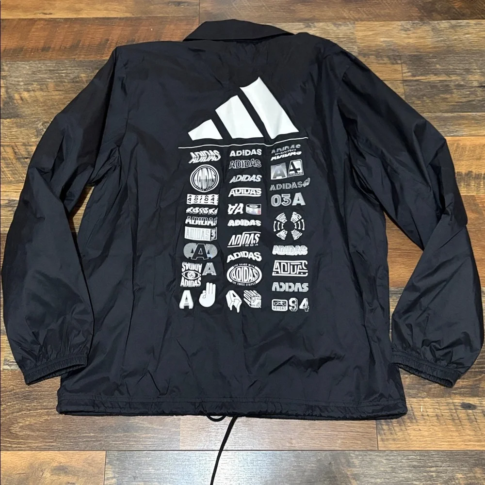 Adidas‎ Athletics Pack Coaches Button Shirt Jacket